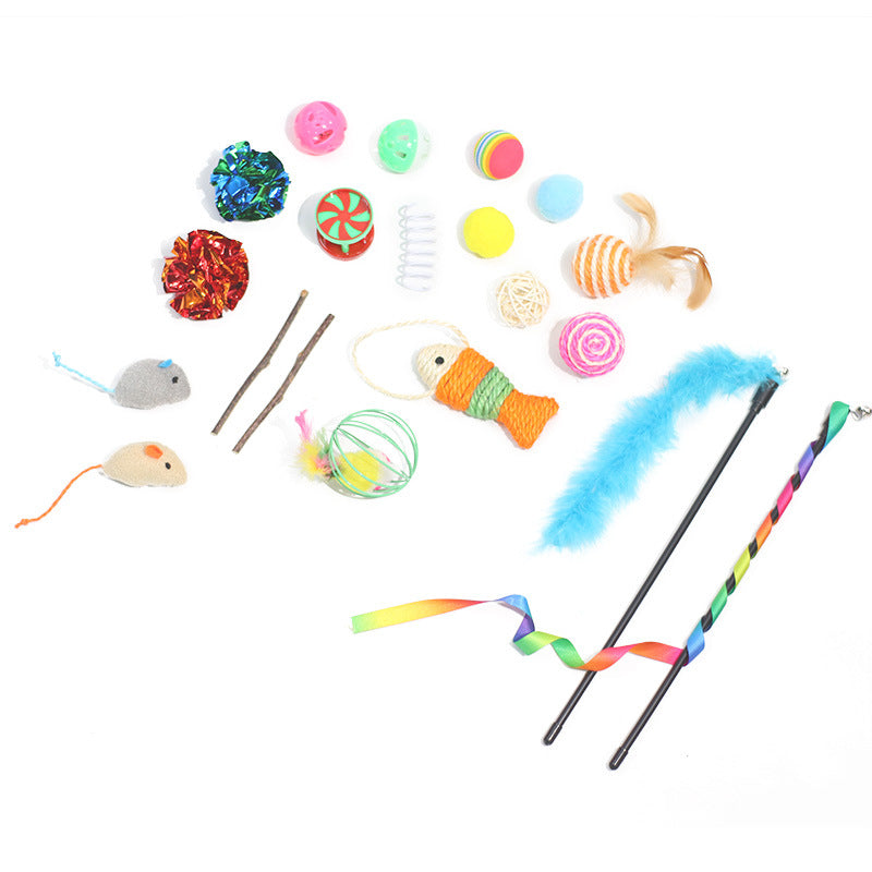 Foldable Cat Tunnel & Climbing Play Toy