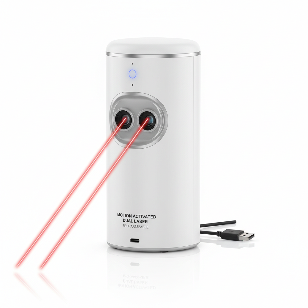 Automatic Cat Laser Toy Rechargeable