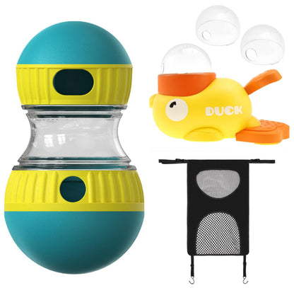 Interactive Dog Treat Dispenser Tumbler Toy