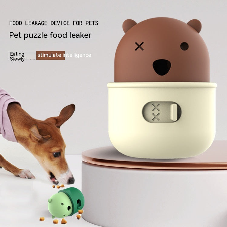 Natural Rubber Treat-Dispensing Dog Ball