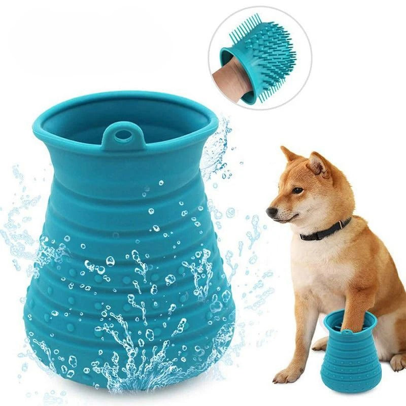 Shiba Inu Silicone Paw Cleaner