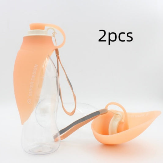 Leak-Proof Portable Dog Water Bottle & Bowl