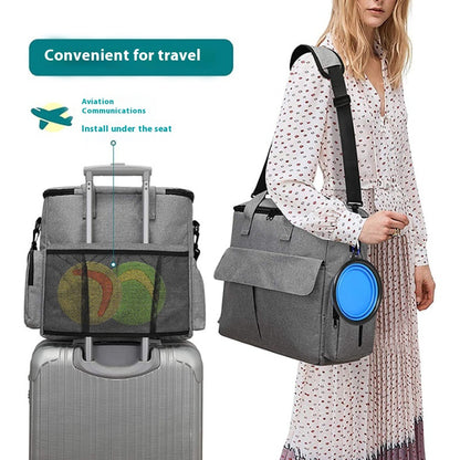 Six-Piece Dog Travel Organizer Kit