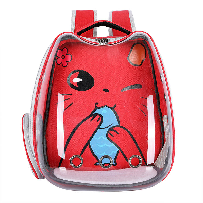Transparent Cat Carrier Backpack