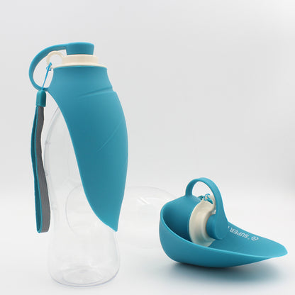 Leak-Proof Portable Dog Water Bottle & Bowl