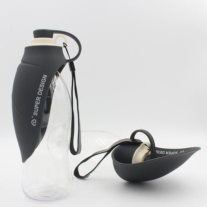 Leak-Proof Portable Dog Water Bottle & Bowl