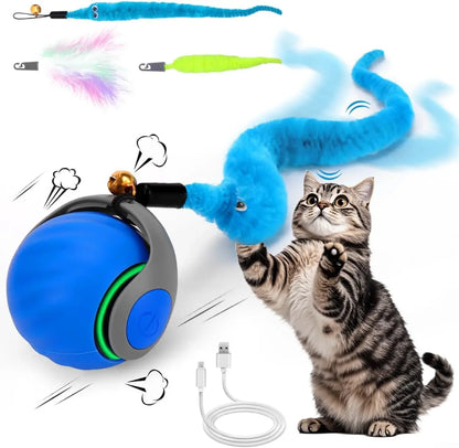 Rechargeable Speedy Tail Cat Toy