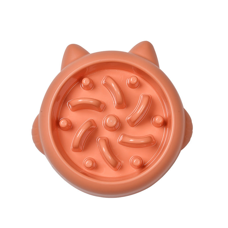 Anti-Gulp Slow Feeder Bowl for Dogs & Cats