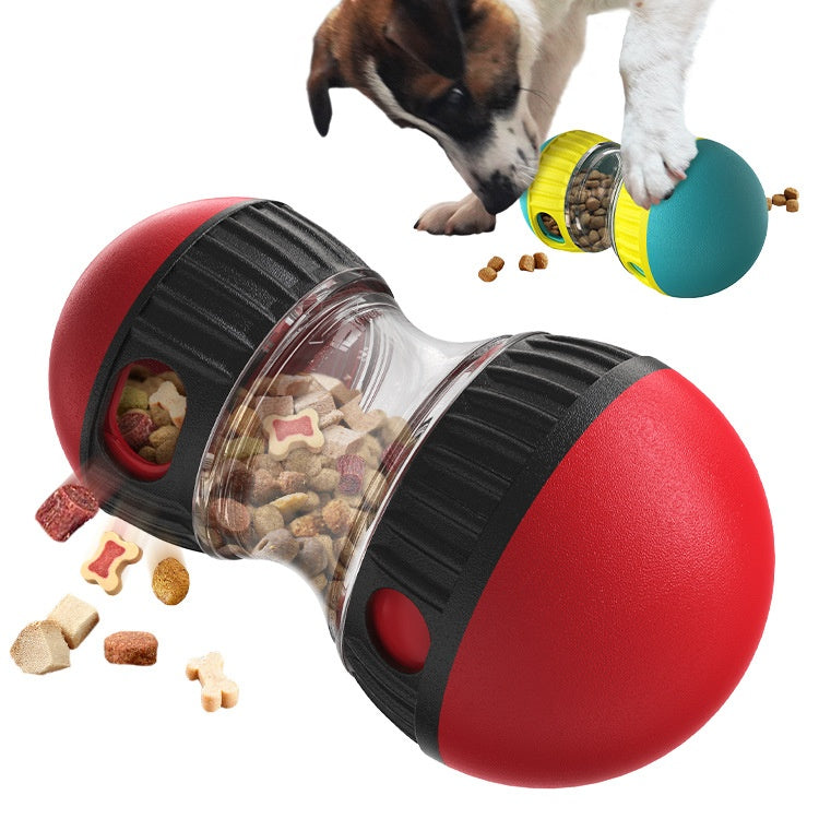 Interactive Dog Treat Dispenser Tumbler Toy
