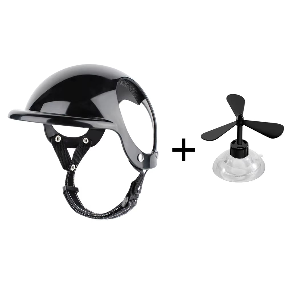 Hiking Cycling French Bulldog Pet Locomotive Helmet Handsome Dog Accessories for Small Medium Dogs Puppy Mascotas Hat Headgear