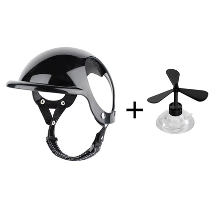 Hiking Cycling French Bulldog Pet Locomotive Helmet Handsome Dog Accessories for Small Medium Dogs Puppy Mascotas Hat Headgear
