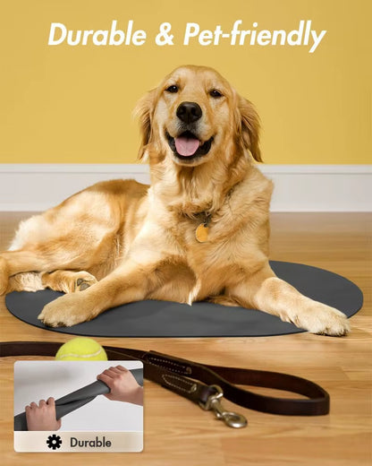 Quick-Dry Absorbent Pet Food & Water Mat