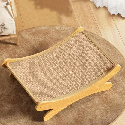 2-in-1 Cat Scratcher Lounge Bed