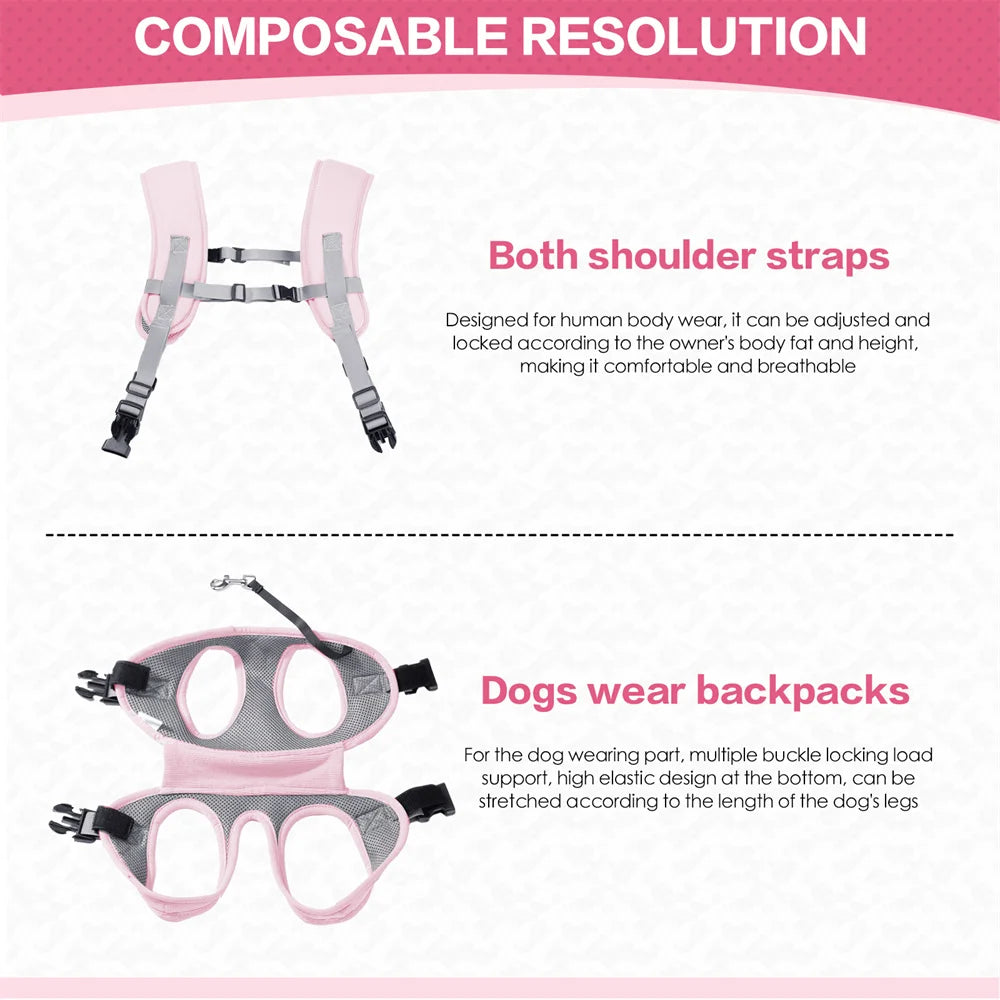 Cozy Puppy Dog Horizontal Backpack Breathable Pet Carrier Bags for Small Medium Dogs Poodle Shiba Inu Pug Mascotas Accessories