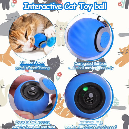 Rechargeable Speedy Tail Cat Toy