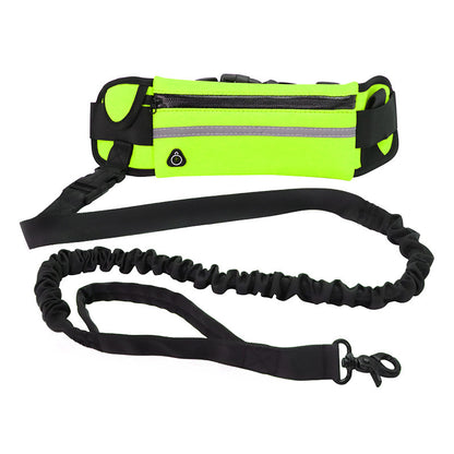 Hands-Free Shock-Absorbing Dog Leash Belt