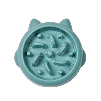 Anti-Gulp Slow Feeder Bowl for Dogs & Cats