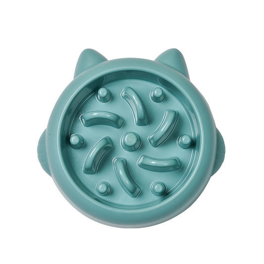 Anti-Gulp Slow Feeder Bowl for Dogs & Cats