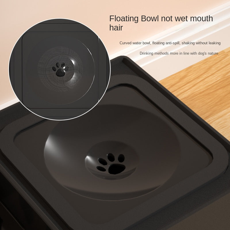 Adjustable Elevated Double Dog Bowl Stand