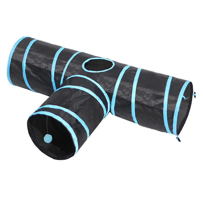 Foldable Cat Tunnel & Climbing Play Toy
