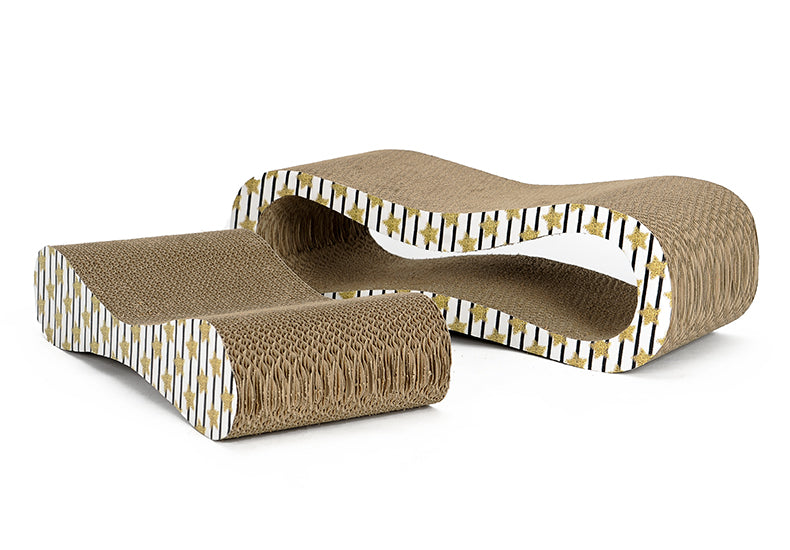 Crumb-Free Multifunctional Cat Scratcher