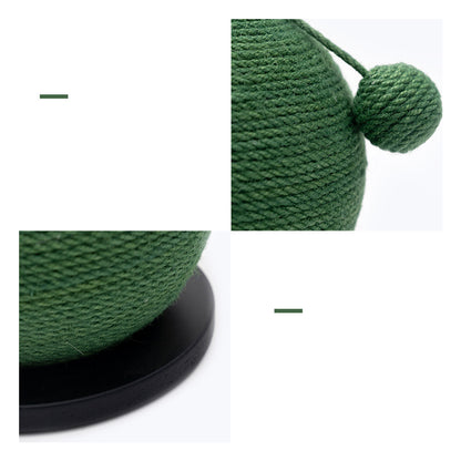 Cactus Sisal Cat Scratching Ball Toy