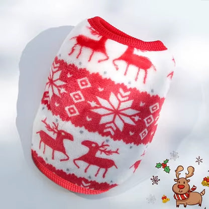 Soft Fleece Pet Dog Clothes for Small Dogs Cats Coats Jackets Vest Winter Warm Cute Pet Clothing for Dog Clothes Sweater Costume