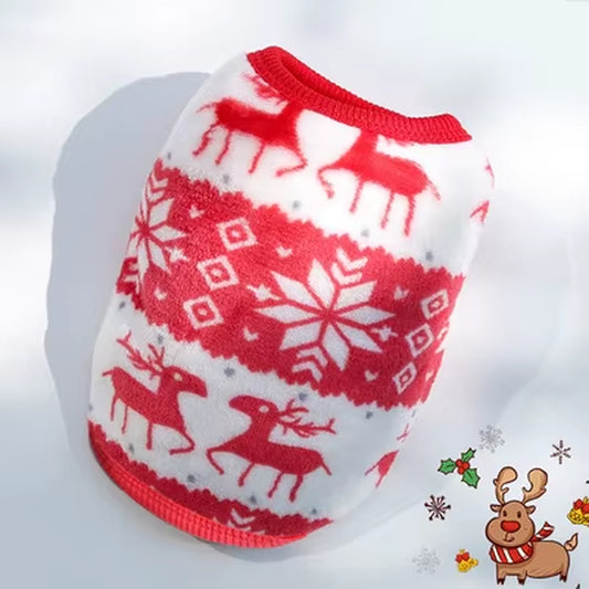 Soft Fleece Pet Dog Clothes for Small Dogs Cats Coats Jackets Vest Winter Warm Cute Pet Clothing for Dog Clothes Sweater Costume