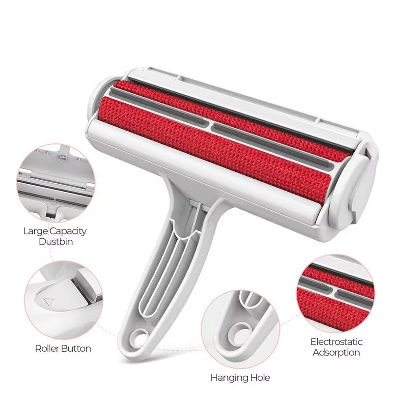 Self-Cleaning Pet Hair Remover Roller