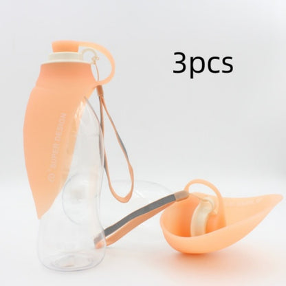 Leak-Proof Portable Dog Water Bottle & Bowl