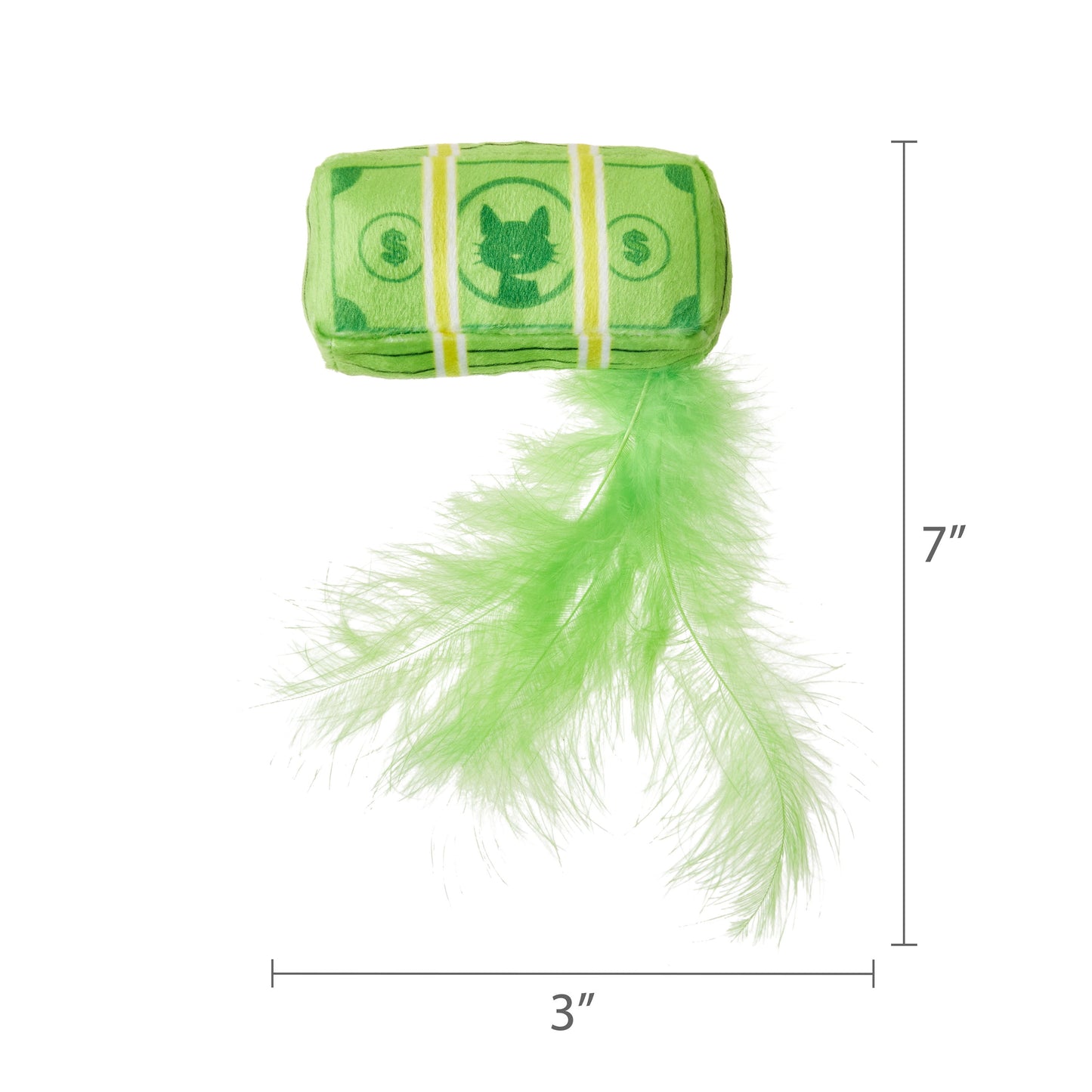 Vegas Cat Toys with Catnip, Multicolor, 3 Pack