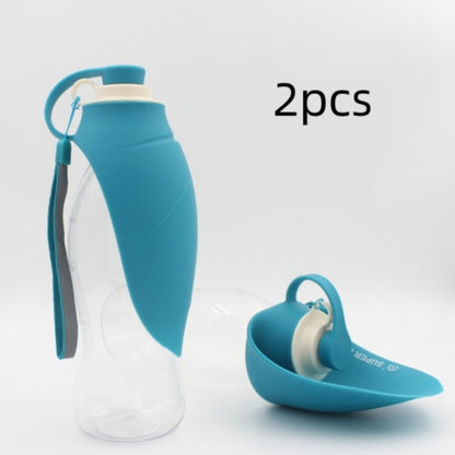 Leak-Proof Portable Dog Water Bottle & Bowl