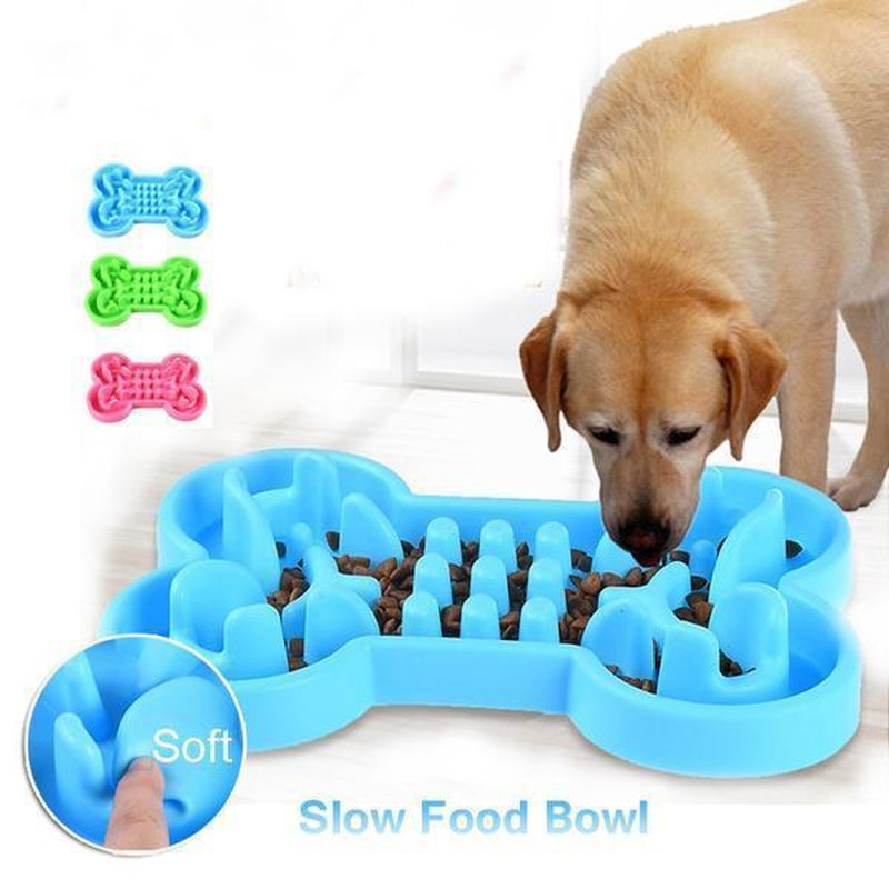 Portable Slow Feeder Travel Bowl for Dogs