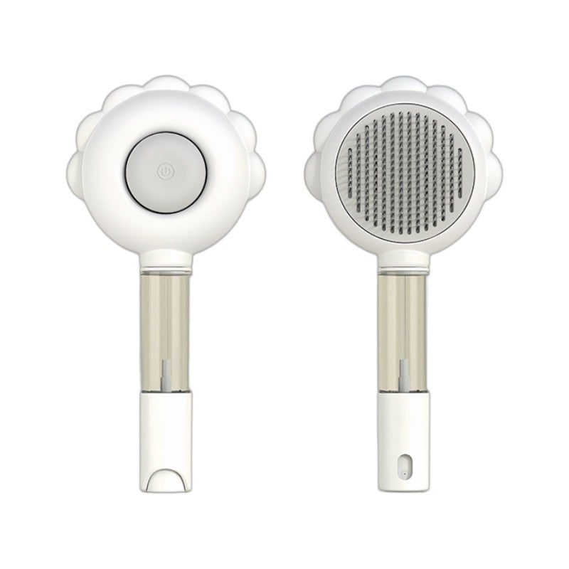 2 in 1 Self Cleaning Dog Brush Comb with Spray Pets Grooming Hair Remover Combs Brush Floating Hair Pet Grooming Brush Pet Products
