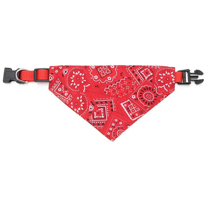 Adjustable Triangular Bandage for Pet Dog Cat Washable Scarf Bandana Collar Bibs Cat Neck Decor Birthday Party Dress Up