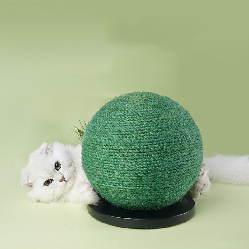 Cactus Sisal Cat Scratching Ball Toy