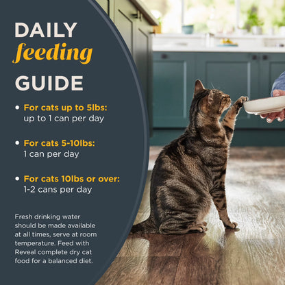 Natural Wet Cat Food, Chicken Breast with Duck in Broth, 24 X 2.47Oz Cans