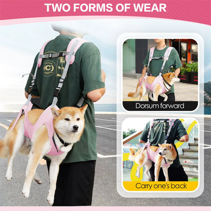 Cozy Puppy Dog Horizontal Backpack Breathable Pet Carrier Bags for Small Medium Dogs Poodle Shiba Inu Pug Mascotas Accessories