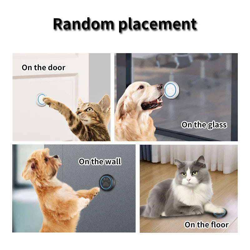 Wireless Smart Dog Doorbell for Potty Training – 984 ft Range