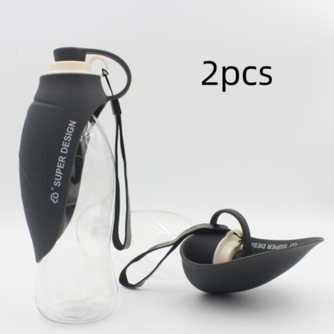 Leak-Proof Portable Dog Water Bottle & Bowl