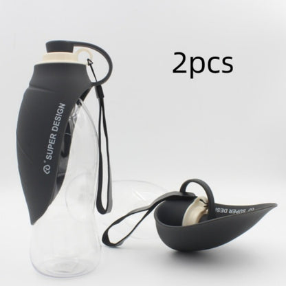 Leak-Proof Portable Dog Water Bottle & Bowl