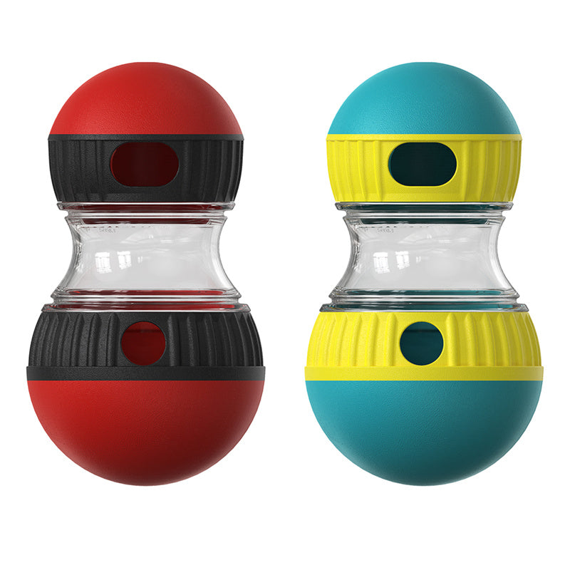 Interactive Dog Treat Dispenser Tumbler Toy