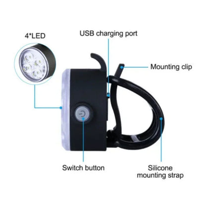 Rechargeable LED Safety Collar Light