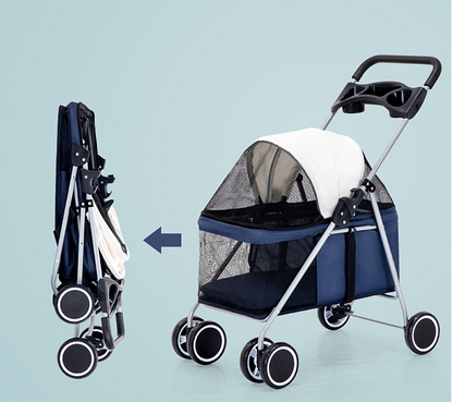 Lightweight Foldable Pet Stroller