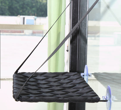 Window-Mounted Cat Hammock & Perch