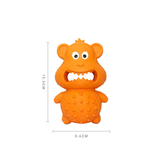 Natural Rubber Squeaky Dog Chew Toy