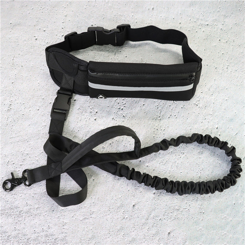 Hands-Free Shock-Absorbing Dog Leash Belt