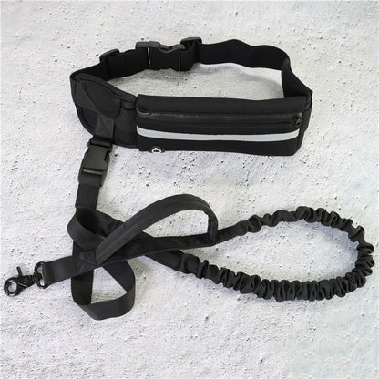 Hands-Free Shock-Absorbing Dog Leash Belt