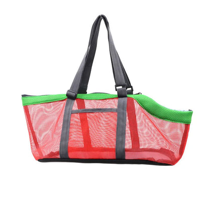 Foldable Mesh Pet Carrier for Small Dogs & Cats