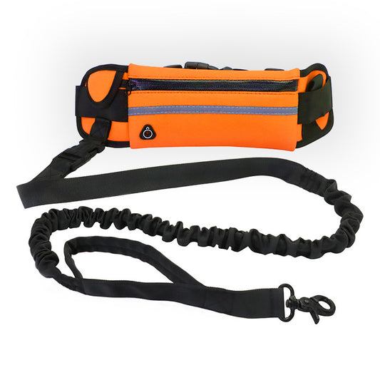 Hands-Free Shock-Absorbing Dog Leash Belt